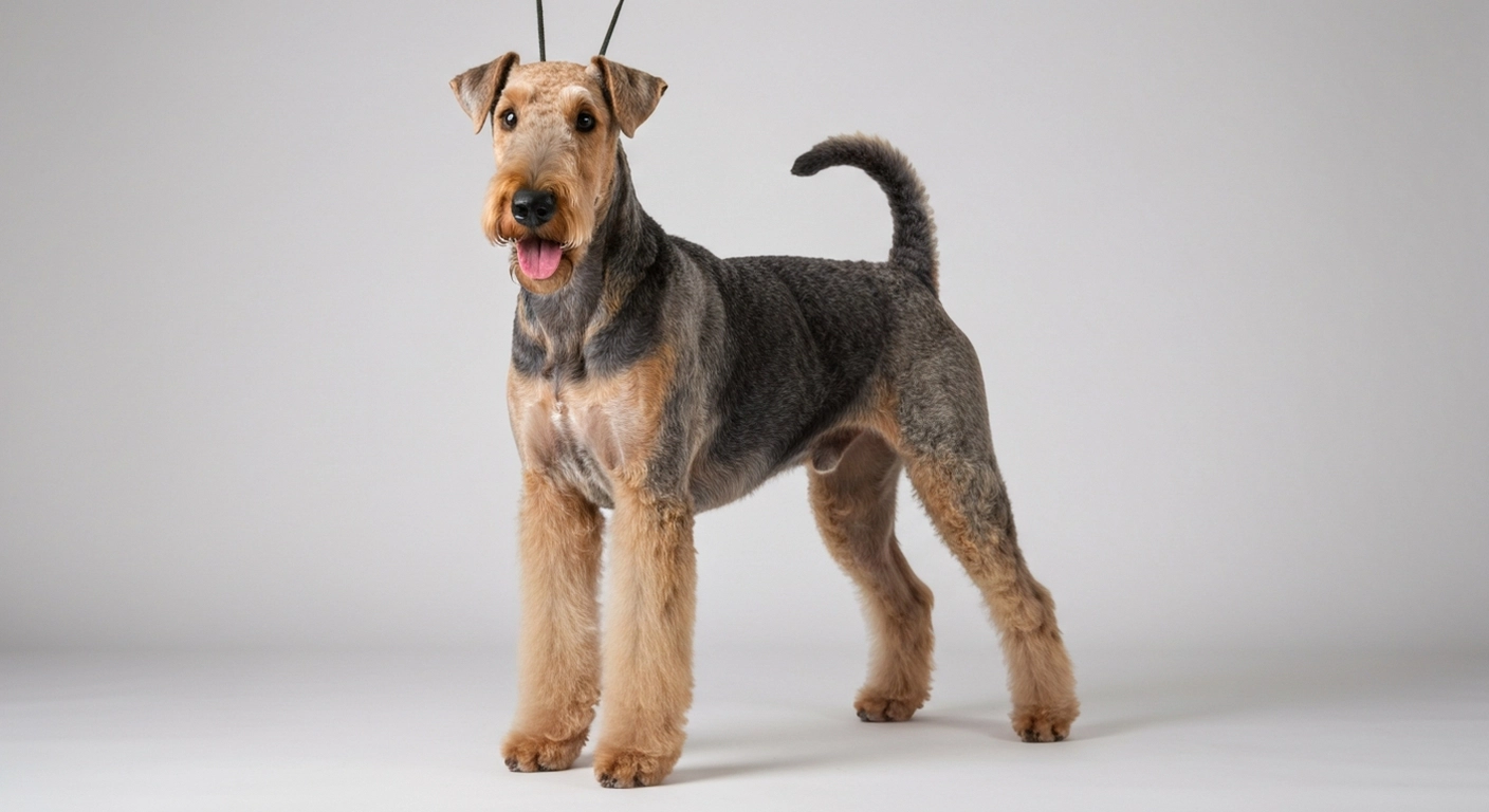 Airedale Terrier : le roi des terriers en detail
