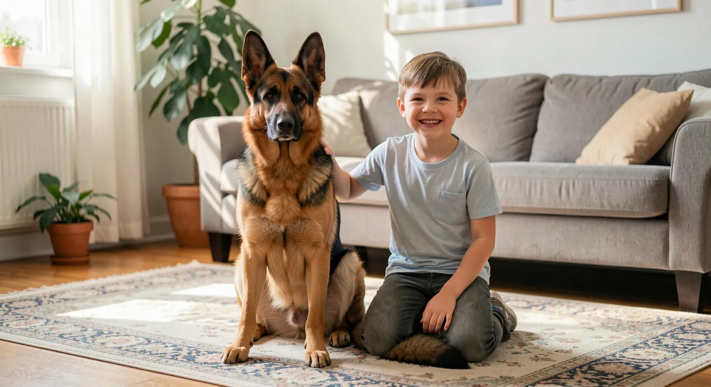 Chien protecteur et doux avec les enfants : quelles races, quelles conditions ?