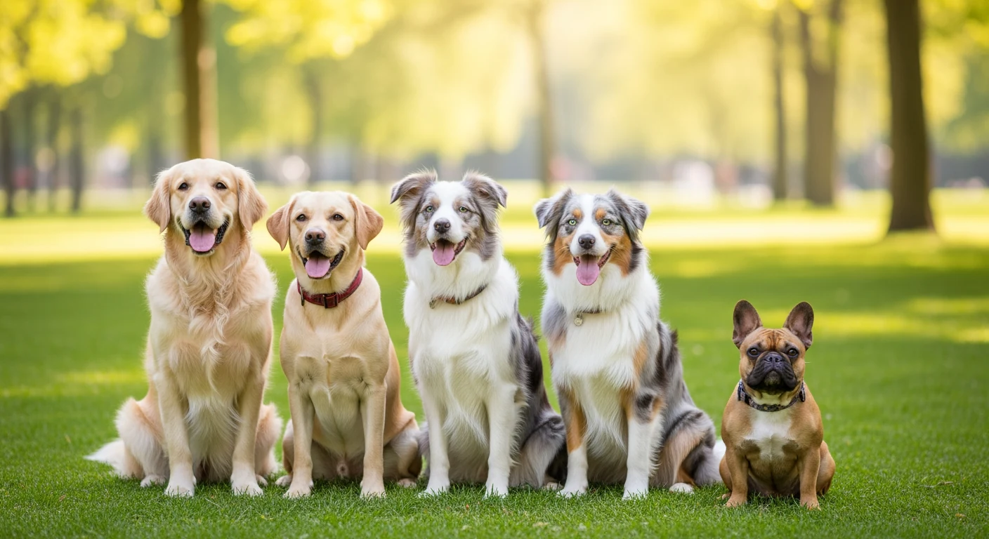 Les races de chien les plus populaires en France et pourquoi