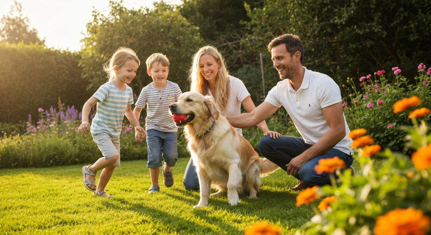 Les races de chiens les plus adaptees aux familles